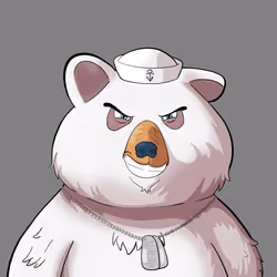 #4720 • Handsome Suave White Bear