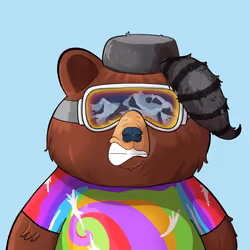 #4683 • Tacky Trumpy Coco Bear