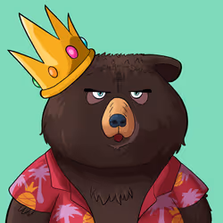 #5236 • Bushy Corny Shady Bear
