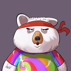 #2206 • Foo-foo Bad-News Chalky Bear