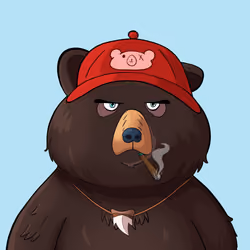 #5458 • Rich Bouncy Dark Bear