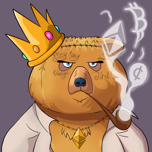 #4832 • Yawny Wooly Butterscotch Bear