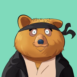 #1326 • Jaggy Furry Honey Bear