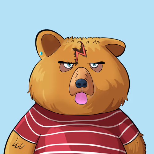 #5010 • Silky Velvety Toffee Bear