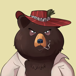 #5509 • Gooey Moody Shady Bear