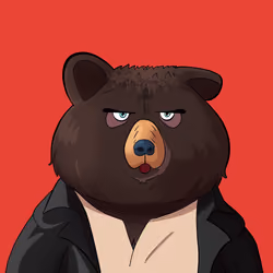 #3393 • Jaggy Bulky Shadow Bear