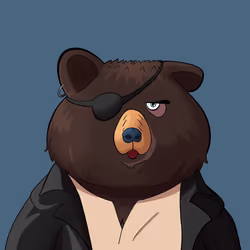 #3227 • Gooey Crusher Shadow Bear