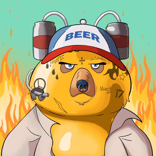 #1842 • Spongy Mooshy Trophy Bear