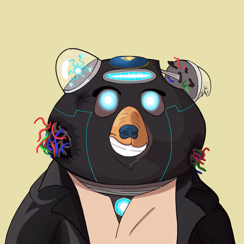 #28 • Mooshy Jaggy Droid Bear