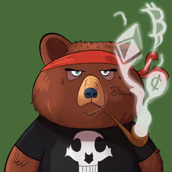 #1948 • Yawny Silky Brown Bear