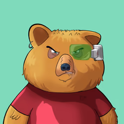 #3542 • Jumbly Sandy Butterscotch Bear