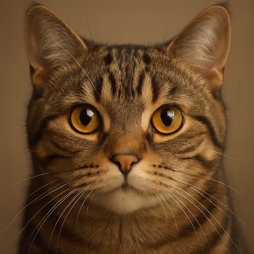 Royal Cat Close-Up