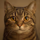 Royal Cat Close-Up