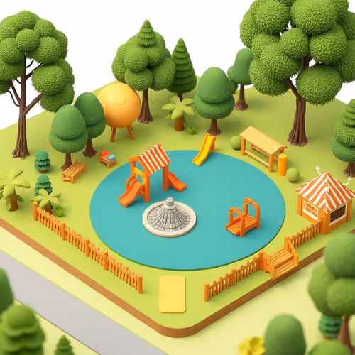 Isometric Playgrounds Berachain