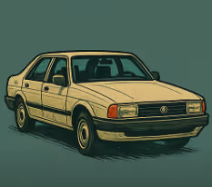 Retro car