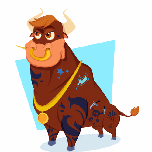 Cartoon Bulls