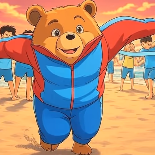 Beach Champion Bear