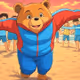 Beach Champion Bear