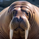 Funny walruses