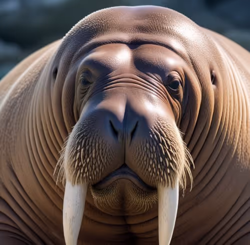 Funny walruses