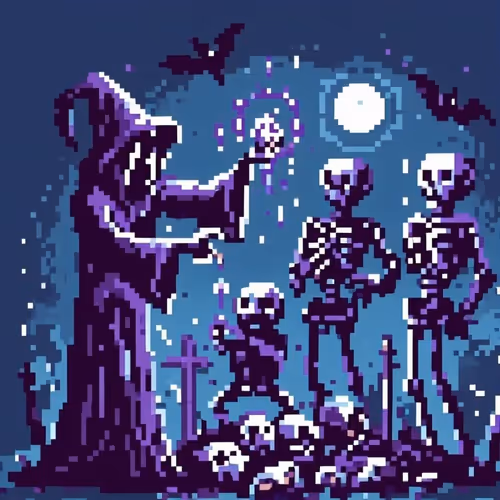 Esqueleto of pixel
