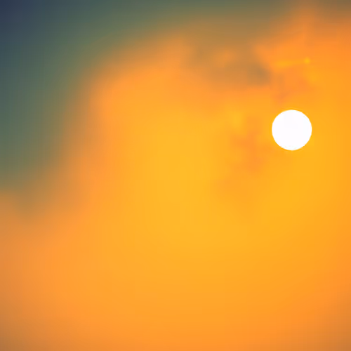 Bright sunshine