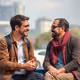 talking
