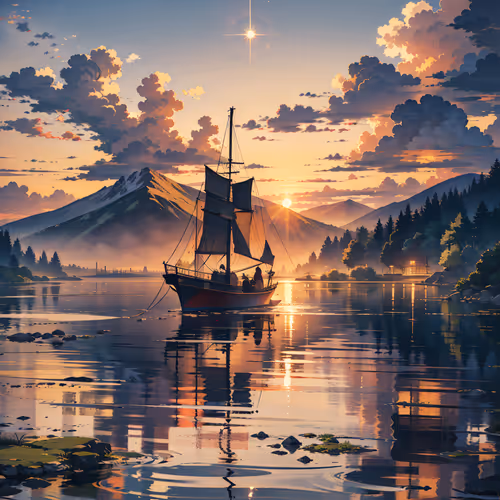 Beneath the Golden Horizon