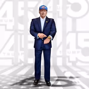 Trump Digital Trading Card