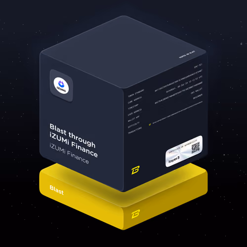 Blast through iZUMi Finance