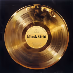 Blast gold vinyl record #10