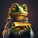Frog with GOLD