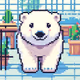 PixelZooPolarBear
