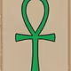 NOUB - Green Ankh