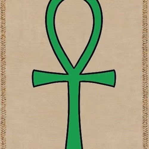NOUB - Green Ankh