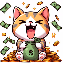 Cat Won the Lottery #602