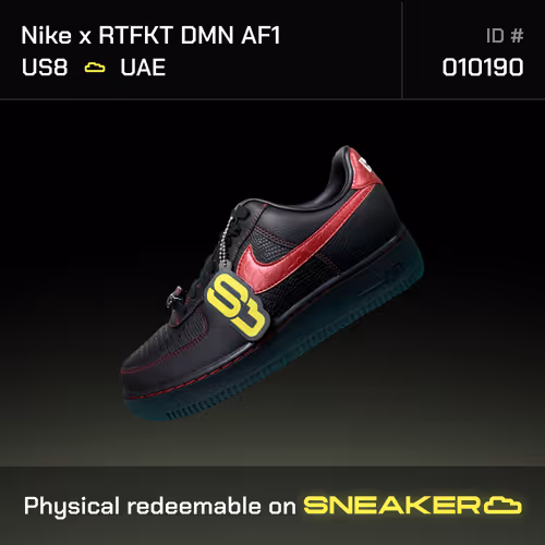 Nike RTFKT  Demon AF1