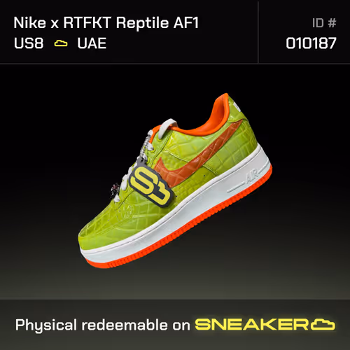 Nike RTFKT  Reptile AF1