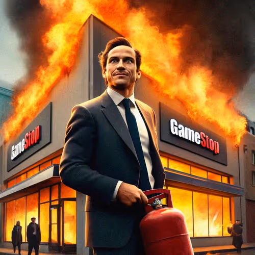 Burn GameStop #185