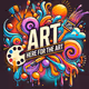 here for the art