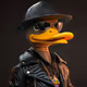 Blact cyber duck