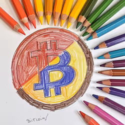 Children's Bitcoin Sun #9