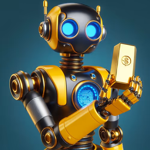 Blast Gold Robot