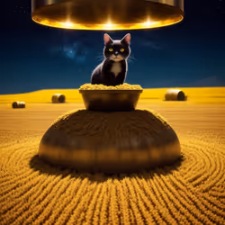 Cosmic Cat Farmers: The BLAST GOLD Harvest #1287