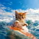 Surfing Kitties
