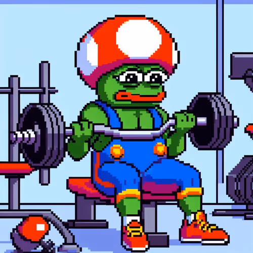 mushroomPepe at gym