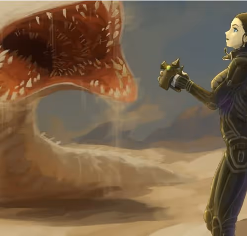 Dune Worm #9
