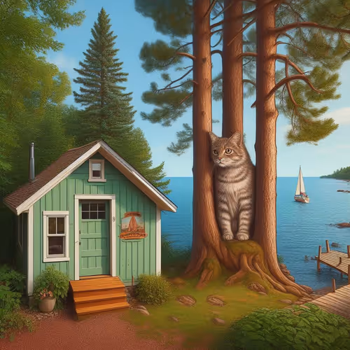 FREE The Cabin Kitty