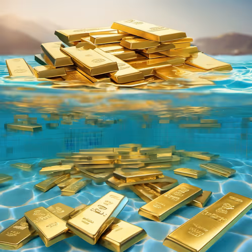 Swim In Gold