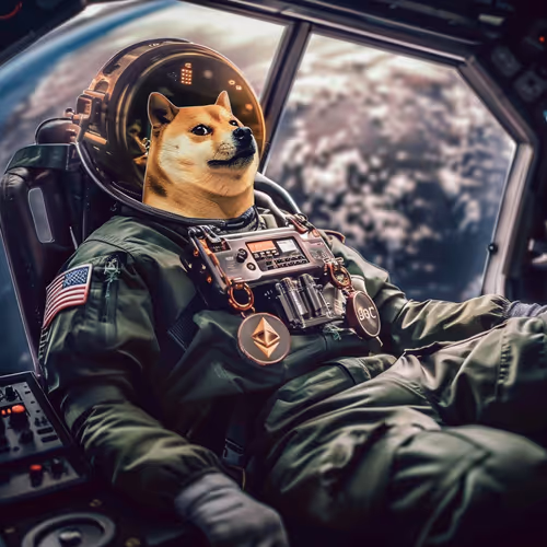 Doge flew away